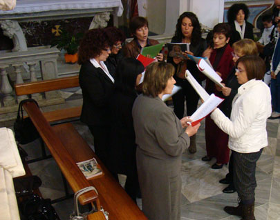 Parrocchia Beata Vergine Maria Assunta - Nulvi, Coro Parrocchiale - Santa Maria del Fiore